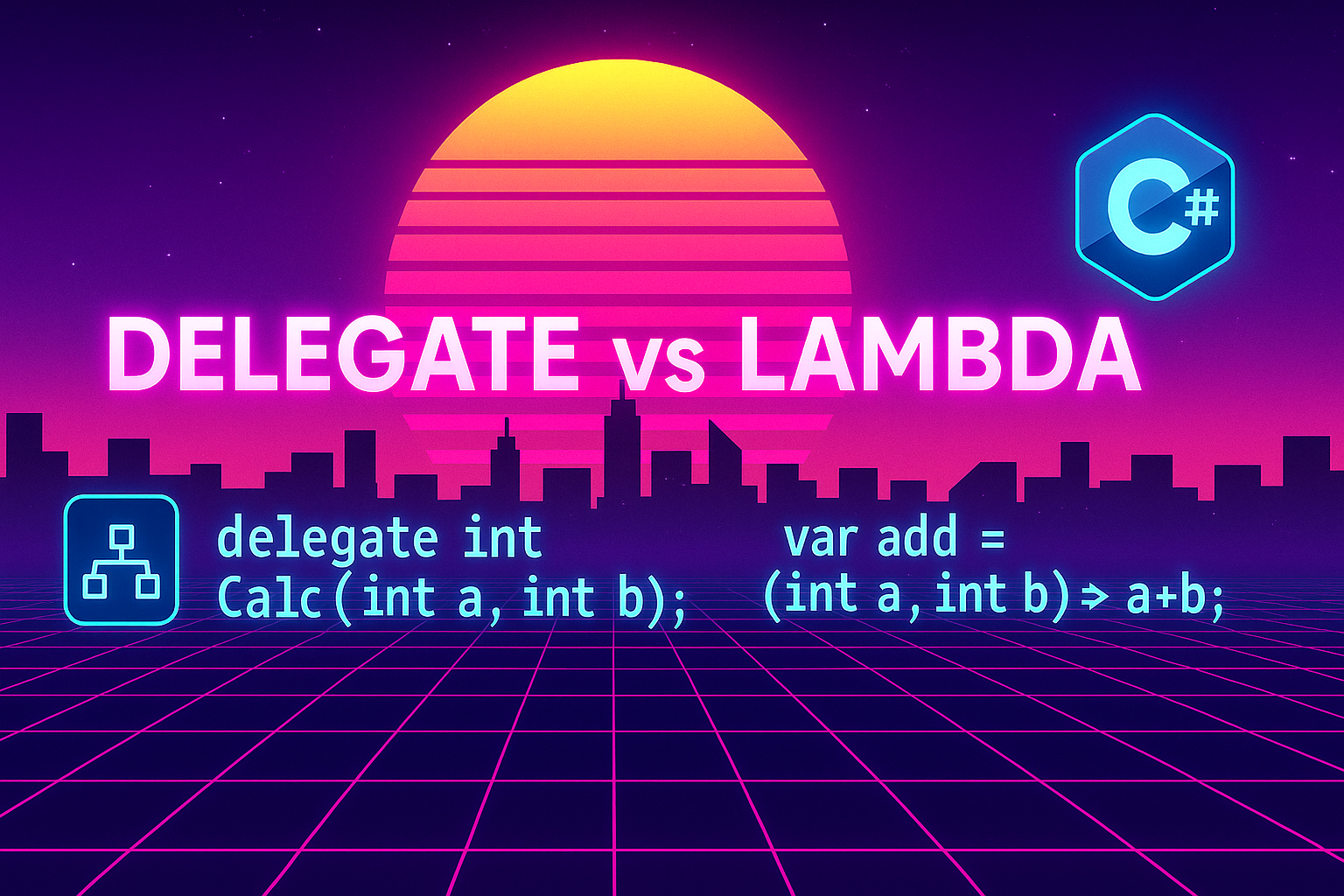 Kết hợp delegate với lambda expression