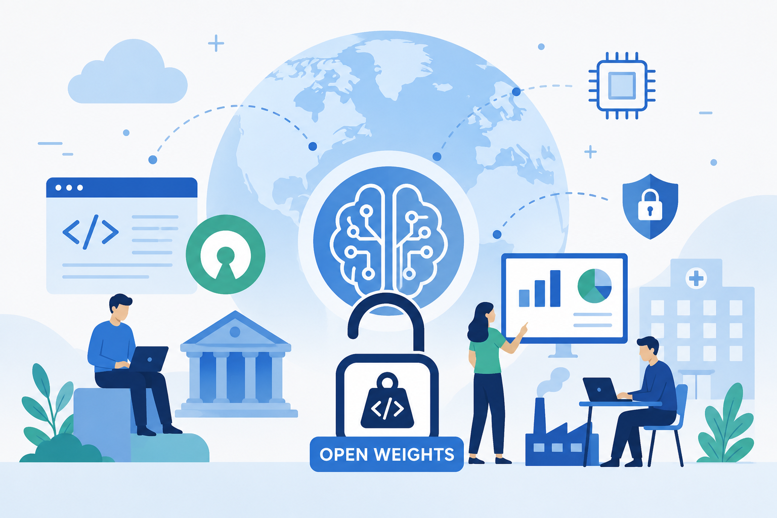 Open Weights và Vai trò dẫn đầu AI của Hoa Kỳ