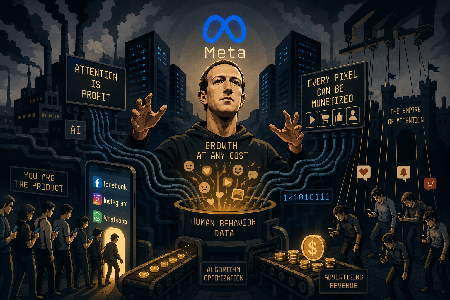 Mark Zuckerberg Và Đế Chế Thu Tô Sự Chú Ý