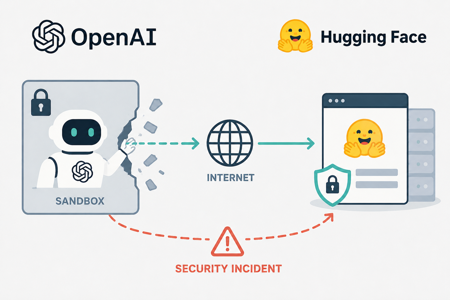 OpenAI công bố sự cố AI tự tìm cách tấn công Hugging Face trong quá trình đánh giá năng lực an ninh mạng