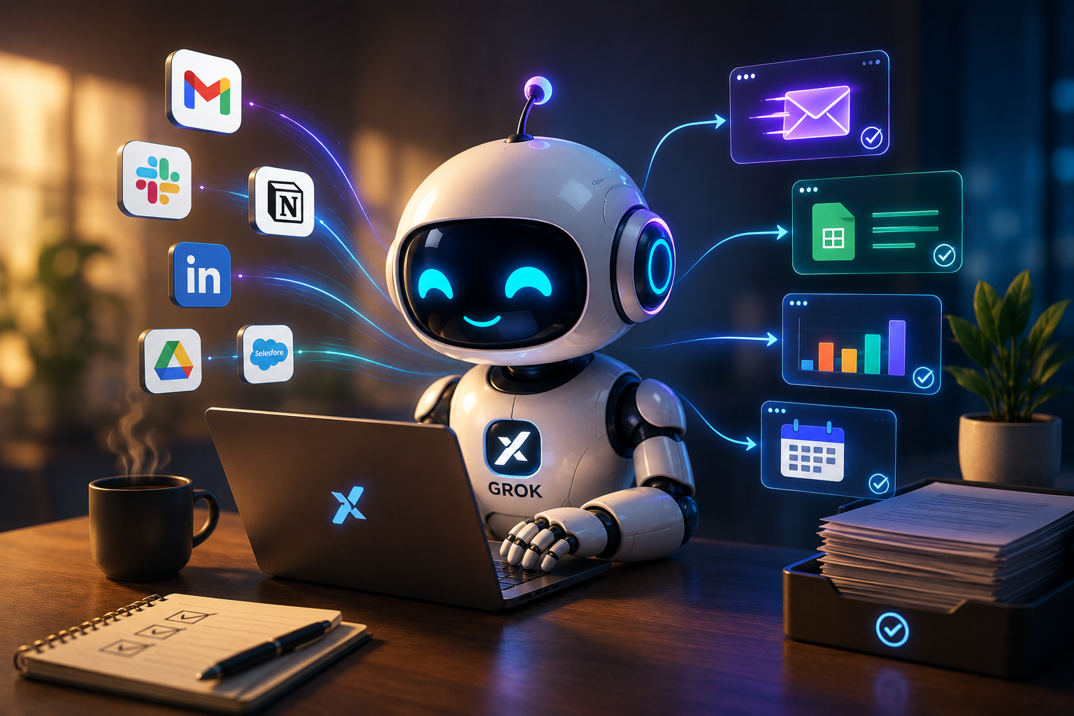 Cách xây dựng một công ty một người bằng Grok Bot